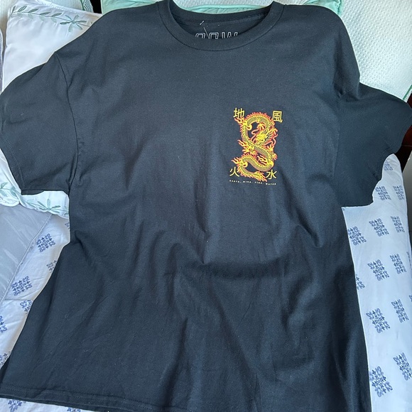 Earth Wind Fire and Water Asian Shirt Size Xlarge - Picture 3 of 5